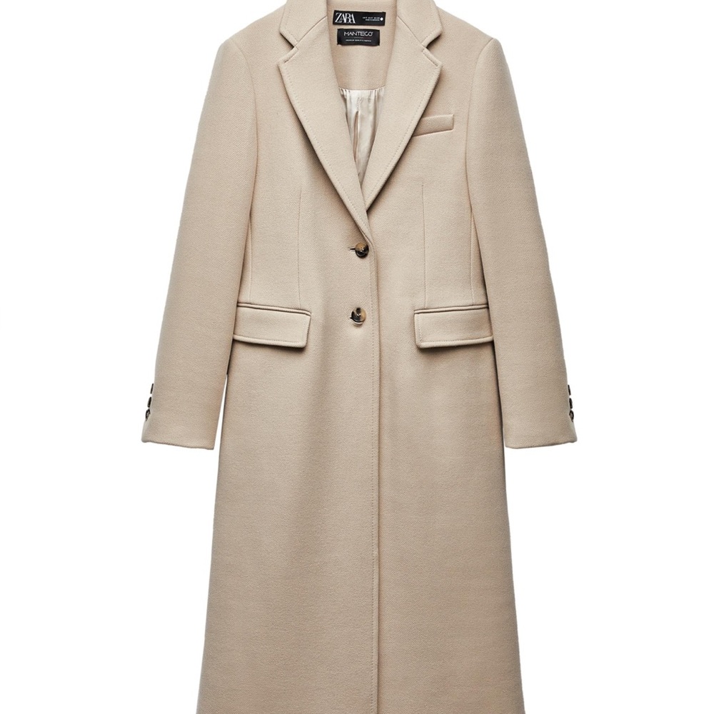 Zara Women's Cream Trench Coat
